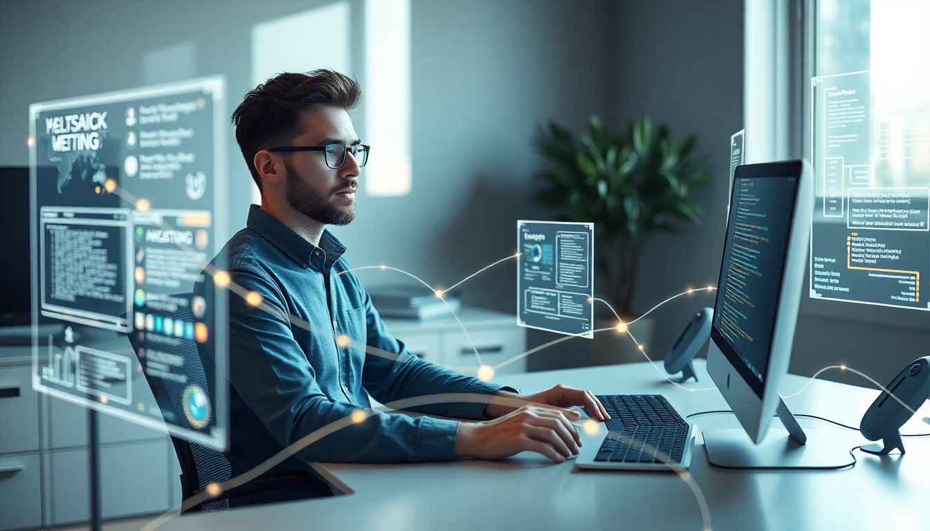 html css developer illustration