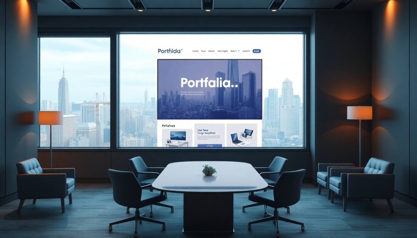 izrada portfolio sajta showcase