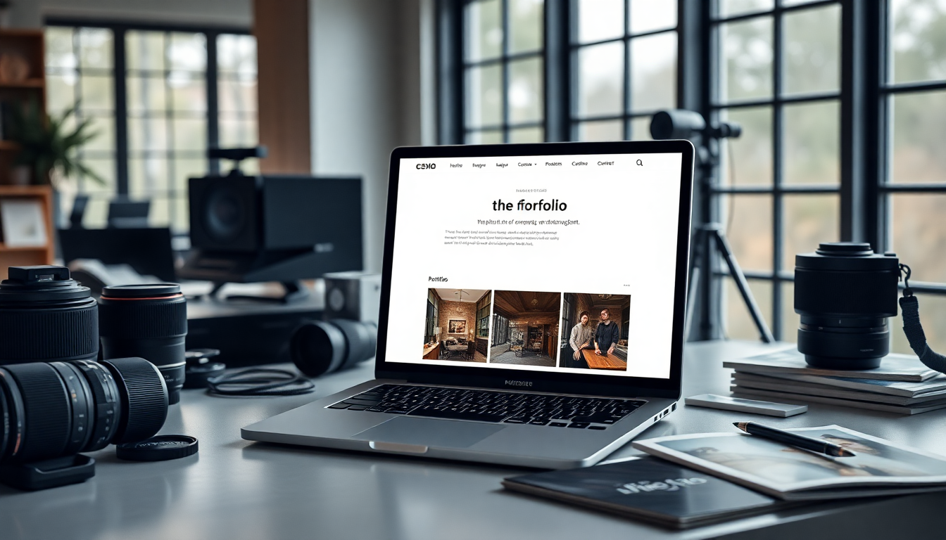 izrada sajta za fotografe illustration